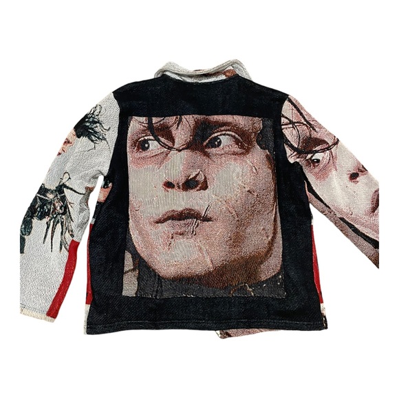 EDWARD SCISSORHANDS HAND WOVEN JACKET BY MISANTHROPE STUDIOS - Picture 2 of 5